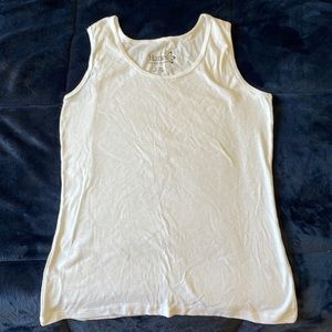 Hanes white tank top, never worn